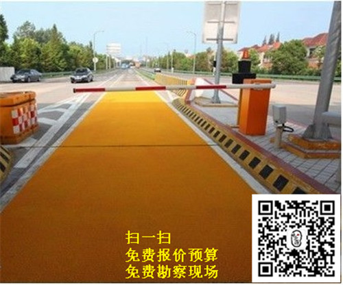 青浦高速路收费口防滑路面修补,服务区